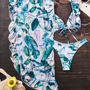 SHEIN Swimsuit with coverup